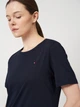 Плаття-футболка коротке літнє жіноче Tommy Hilfiger 11737 L Темно-синє (smt2000000045566) - зображення 4