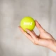 Масажний силіконовий м'яч PowerPlay PP-4354 Silicone Lacrosse Ball (6.3см.) Зелений 5180717 - зображення 2