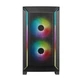 Корпус SilverStone FARA FA312Z-BG, без БП, 2xUSB3.0, 2x140mm ARGB fan, TG Side Panel, mATX, Black - изображение 17