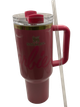 Термос термокружка Stanley Quencher H2.0 Tumbler из нержавеющей стали 1,18 л Barbie Hot Pink Gold KT7001982 - изображение 3