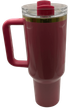 Термос термокружка Stanley Quencher H2.0 Tumbler из нержавеющей стали 1,18 л Barbie Hot Pink Gold KT7001982 - изображение 7