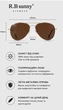Солнцезащитные очки Aviator унисекс поляризованные UV400 стильные авиаторы люкс качество, унисекс, Brown Gold - изображение 4