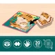 Montescori Puzzle Animals (Giocare Educare) — Деревянный развивающий пазл «Животки» 1-4 года - изображение 3