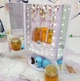 Зеркало косметическое тройное Superstar Magnifying Mirror, с LED подсветкой и подставкой, 22 лампочки, сенсорное управление, вращение на 180°, белое - изображение 10