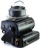 Газовый обогреватель-плита Gas stove 2in1 heater, 1500 Вт, с керамическим нагревателем, портативная газовая плита под газовые баллоны для туризма, рыбалки, пикника, черная - изображение 2