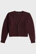 Жіночй бордовий вовняний кардиган Cable G-Star RAW XS D27729,D770 - изображение 6