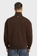 Чоловіча темно-коричнева спортивна кофта Rovic G-Star RAW M D27078,E209 - зображення 3