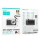 Фотокамера Hoco DV210 Mini Digital Camera Black - изображение 6