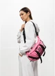 Большая женская тканевая поясная сумка бананка SAMBAG Розовый (5456038721) - изображение 10