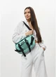 Большая женская тканевая поясная сумка бананка SAMBAG Мятная (5457038721) - изображение 13