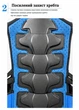 Защитная экипировка RIDER PRO для детей и подростков, комплект защиты груди, спины, плеч, локтей, коленей и голени для велосипеда, роликов, самоката, эндуро и ATV (оранжевый) - изображение 5