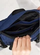 Большая женская тканевая поясная сумка бананка SAMBAG Синяя (5458038721) - изображение 10