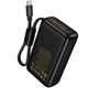 Зовнішній аккумулятор HOCO Q53 Skillful PD65W power bank(12000mAh) Black - зображення 6
