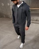 Спортивний комплект Stone Island LIMIX сірий чоловічий з капюшоном Double Weave XXL - зображення 2