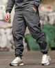 Костюм мужской C.P. Company серый ТР6073 tactical street, куртка и штаны карго S - изображение 7