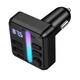 АЗП з FM-модулятором HOCO E89 Libre 45W(1A1C) BT FM transmitter Black (6942007673808) - зображення 4