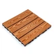 Композитная плитка для дома и террасы Sticker Wall SW-00001706 ДПК 300х300х23 мм Золотой дуб (TBiz17146) - изображение 1