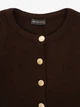 Кардиган однотонный женский GENUA G01109-0005 L/XL Коричневый shop (2000999550454) - изображение 2