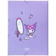 Папка на резинках KITE, А4, Kuromi, (HK25-247-1) - изображение 3