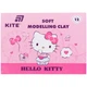 Пластилин KITE, 12 цветов, 240 г., Hello Kitty, восковой, (HK25-1086) - изображение 1