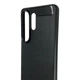 Чохол для телефона Samsung Galaxy S26 Ultra карбоновий протиударний з високими бортами чорний - зображення 4