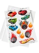 Декор на торт Хот Вилс Hot Wheels вафельная бумага для торта съедобная печать на вафельной бумаге пищевая вафельная картинка плотная А4 2804264202 - изображение 2