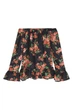 Топ H&M Divided чорний в квіти MZWBR705 32 - изображение 2