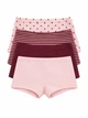 Трусики-боксеры набор 4 шт. для девочки Lupilu LYCRA® 480413 110-116 см (4-6 years) Комбинированный - изображение 1