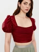 Топ Missguided бордовий KWOWH361 38 - изображение 4