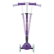 3-колесный самокат Globber Elite Lights с подсветкой колес фиолетово-розовый, 439-603-3 - изображение 9