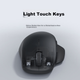 Беспроводная Bluetooth-мышь MI Dual-Mode Mouse 2 Comfort Edition, цвет «оксидированный белый», тихая беспроводная Bluetooth-мышь для офиса, мышь MI, совместима с ноутбуками и настольными компьютерами MI. - изображение 4
