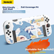 Защитный чехол Jemdo для Switch 2, съемный силиконовый защитный чехол для Nintendo Switch 2, приятный на ощупь противоударный мягкий корпус, сумка для хранения зарядной док-станции, полный набор аксессуаров для игровой консоли. - изображение 1