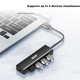 USB-концентратор Acer USB 3.0, высокоскоростной док-станция расширения с 4 портами, совместимая с настольными компьютерами и ноутбуками, многопортовый преобразователь, удлинительный кабель длиной 1,5 метра. - изображение 3