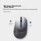 Бездротовий комплект Bluetooth-клавіатури та миші DELL KM7120W для офісу, дому та бізнесу, чорний - изображение 8