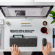 Клавиатура беспроводная Logitech K580 Bluetooth/Wireless White - изображение 8