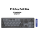 Logitech MX Mechanical Business Low-Noise Wireless Dual-Mode Low-Profile Mechanical Keyboard Smart Keyboard Full-Size Brown Switches 110 клавіш - зображення 2