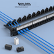 Патч-панель SK-LINK SK-P510M-24Z 24 порта Cat 5e UTP 19" 1U Black - изображение 3