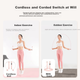 Беспроводная скакалка Huawei Zhixuan Wolei Intelligent Counting Jump Rope S2 для взрослых, аэробных тренировок, сжигания жира, а также для соревнований. - изображение 7