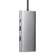 Док-станция расширения ThinkPad Lenovo Type-C, адаптер USB-C на HDMI и VGA, USB-концентратор, гигабитная сетевая карта, быстрая зарядка PD, устройство чтения карт SD/TF, док-станция расширения для ноутбука LC10 - изображение 5