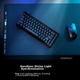 Ігрова клавіатура ROG Magician Ace HFX Magnetic Switch, дротова ігрова клавіатура з системою кріплення з прокладкою, частота опитування 8K, така ж, як у моделі Xiaomibing Team, УФ-покриття, версія з ABS - зображення 6
