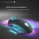 Ігрова миша Alienware AW620M, ергономічна дворежимна бездротова макромиша 2.4G для правшів, для офісу та кіберспорту, світлові ефекти RGB, магнітне відскок, подарунок на День святого Валентина, біла - зображення 5