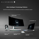 Ігрова миша Alienware AW620M, ергономічна дворежимна бездротова макромиша 2.4G для правшів, для офісу та кіберспорту, світлові ефекти RGB, магнітне відскок, подарунок на День святого Валентина, біла - зображення 8