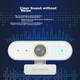 Веб-камера HIKVISION для компьютера, разрешение 1080p, USB-подключение, микрофон, камера для онлайн-занятий, домашнего использования, прямых трансляций, видеоконференций E12 - изображение 4