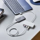 Вигнутий адаптер BELKIN Type-C, док-станція розширення для комп'ютера Apple iMac, зчитувач карт TF/SD на шість входів, портативний USB Ethernet HDMI, сумісний з Thunderbolt, INC011 - изображение 7