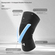 Наколінник Under Armour спортивний, для підтримки меніска та наколінка, темно-сірий, розмір L - зображення 5