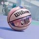 Баскетбольный мяч Wilson Official NBA DRV ENDURE Series с рисунком в стиле тай-дай, случайный рисунок, для игры в помещении/на открытом воздухе, размер 7. - изображение 1