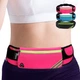 Спортивная сумка на пояс 20×10 см G2 для активного отдыха, pink - изображение 5
