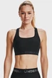 Жіночий чорний топ UA Crossback Mid Bra Under Armour M 1361034-001 - изображение 1