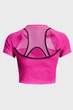 Жіночий рожевий топ UA Run Anywhere Crop SS Under Armour XL 1376816-652 - изображение 7
