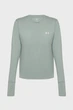 Жіночий м'ятний лонгслів UA Launch Pro Longsleeve Under Armour S 1386339-348 - изображение 5
